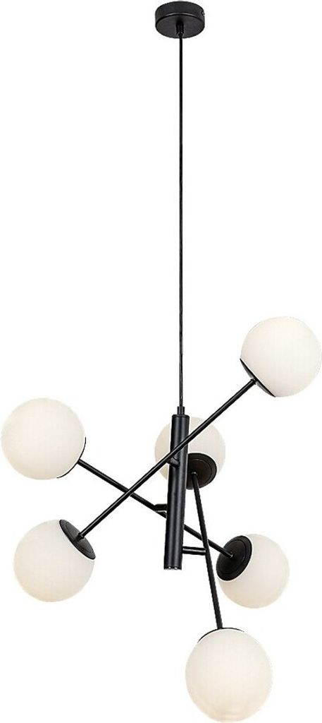 Rabalux 72194 Pendelleuchten Meduza E14 6x MAX 20 Metall Produktbild 
