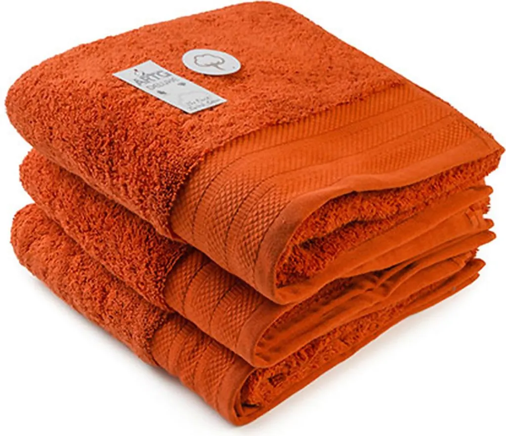A&R AR603 Asciugamano Cotone 60x110 Rosso Mattone | Qualità Deluxe
