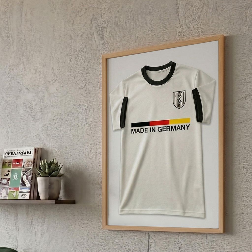 K-Möbel Echtholz Trikot Rahmen 50x70 cm Braun für Produktbild 