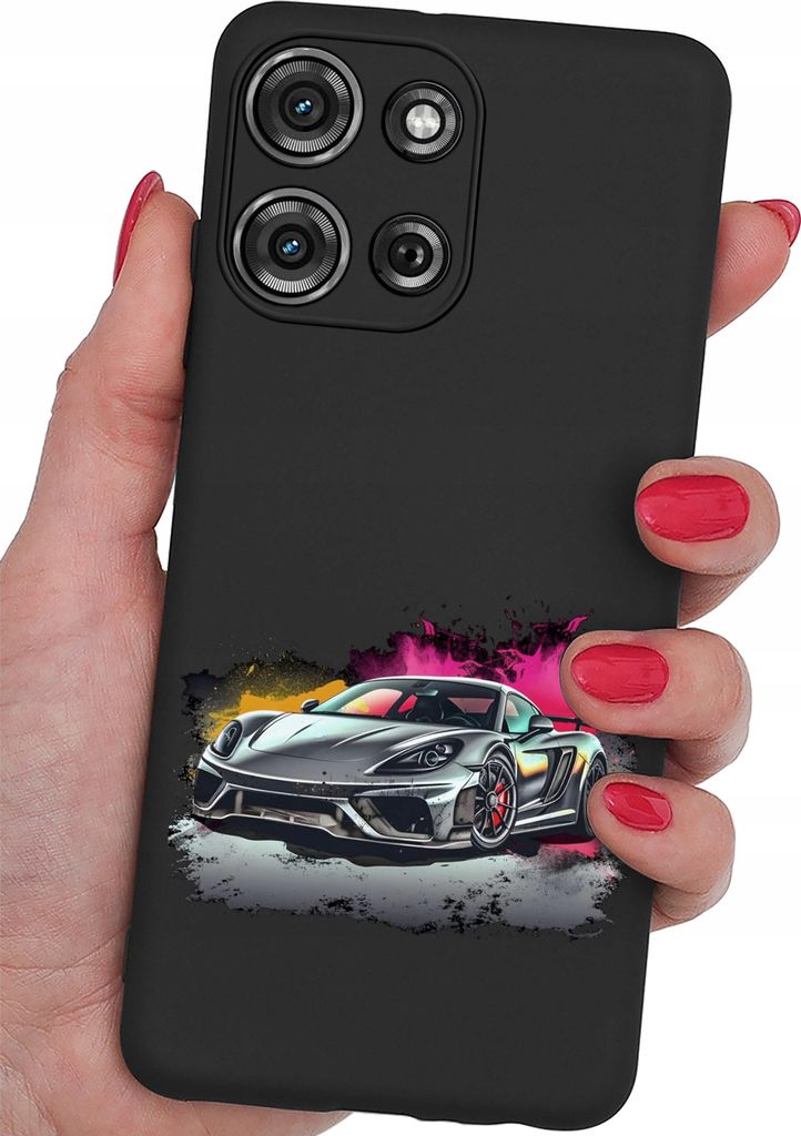 Hülle für Motorola G75 5G | Designs | Silikon, matt, 9H-Glas