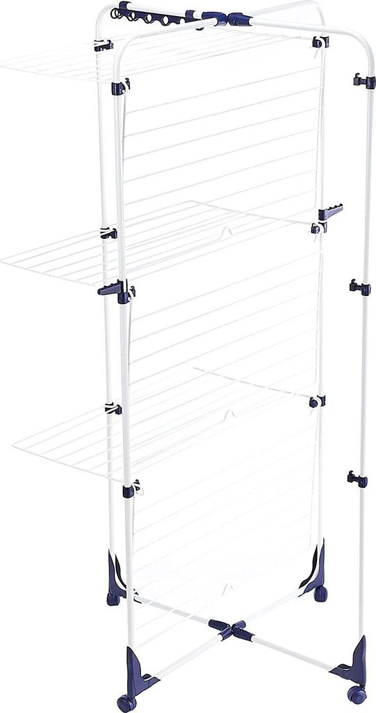 Leifheit 81455 Wäscheständer & -leine Blau, Weiß Produktbild 6