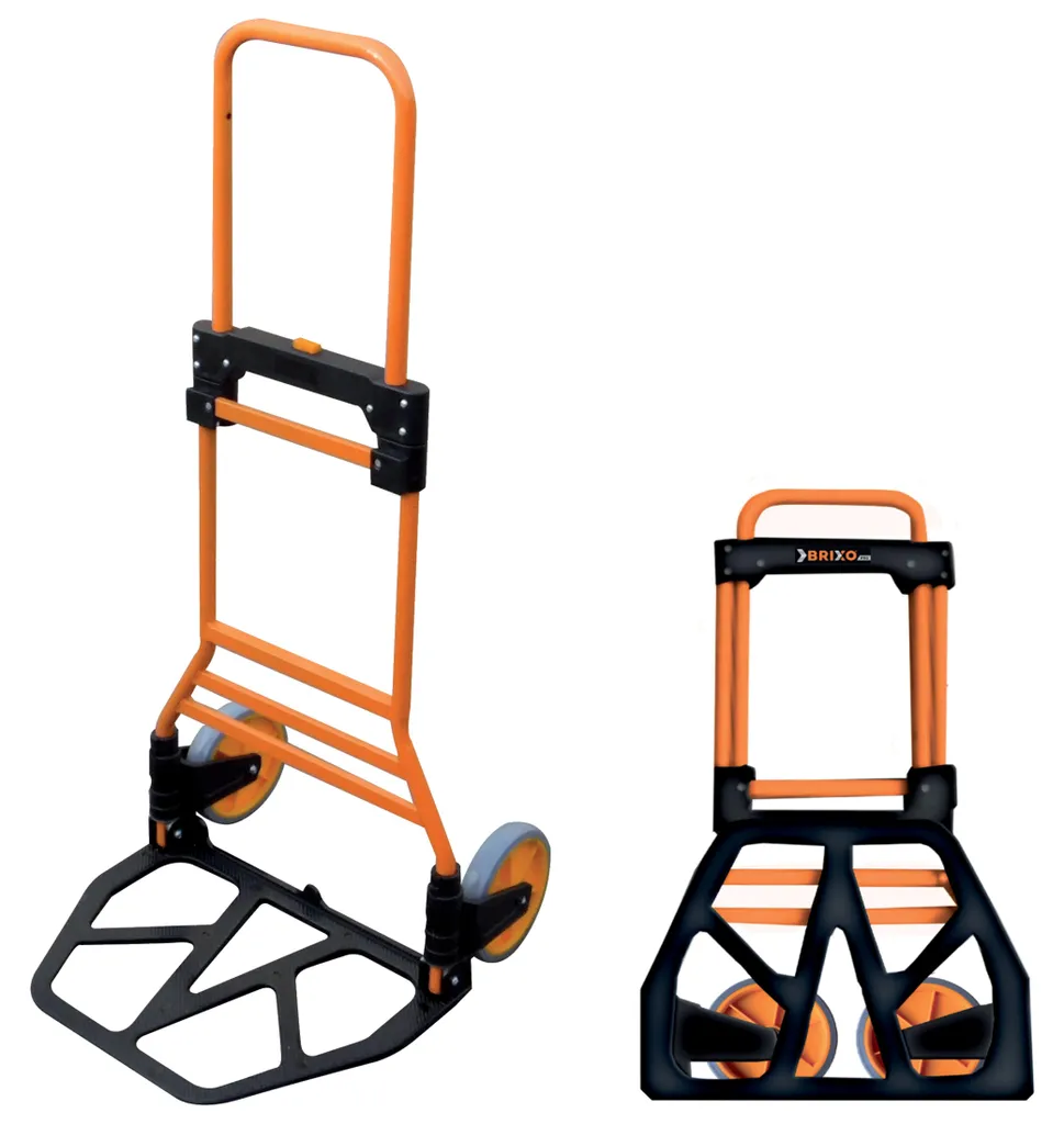 Chariot pliable Brixo Flexy 100 kg idéal pour déménagement et livraison