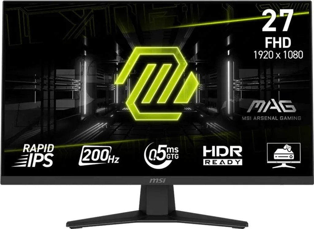 MSI MAG 274FDE Gaming Display, 27" FHD IPS, 200Hz, HDR