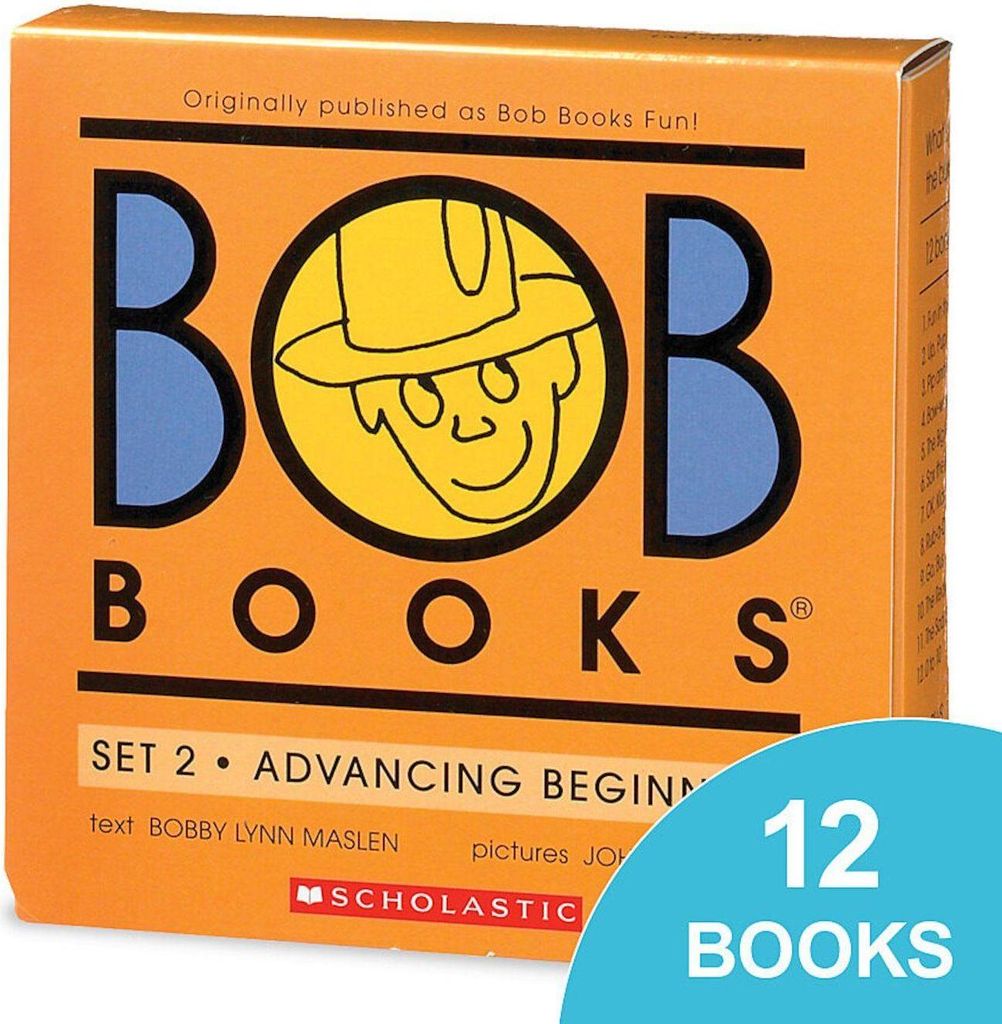 Bob Books - Advancing Beginners Box Set Phonics, Ages 4 and Up, Kindergarten (Stage 2: Emerging Reader)