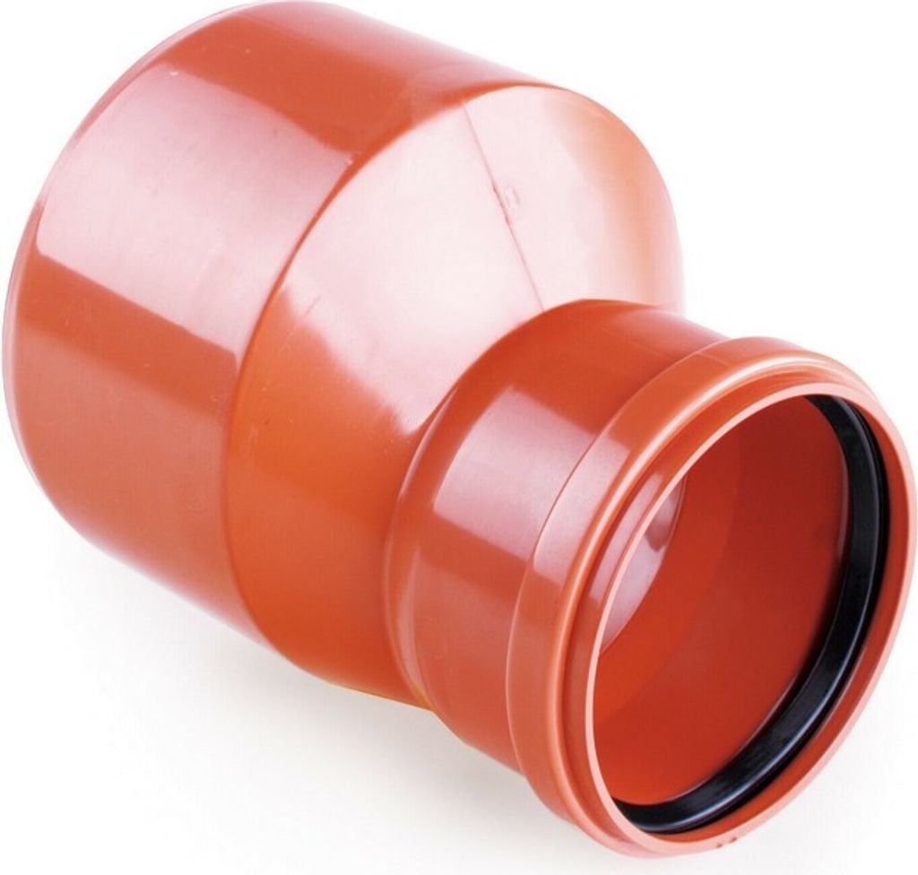 KG Reduzierung 200/160 Kunststoff Abwasserrohr Abflussrohr Kanalrohr