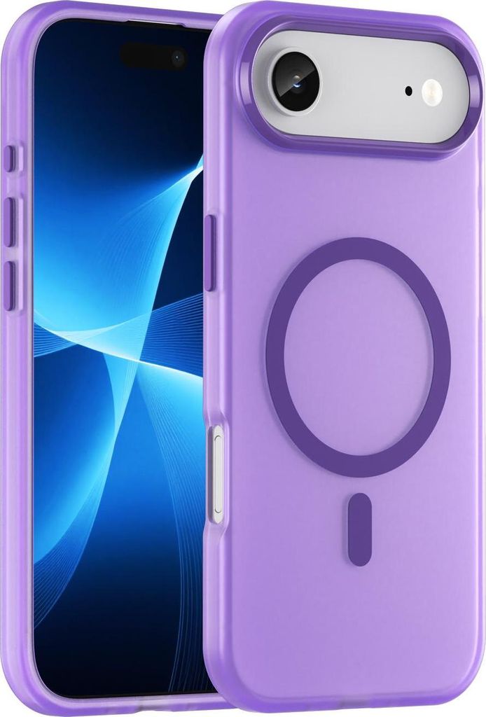 Mobigear Shockproof iPhone Air MagSafe Hülle Hardcase Backcover - Lila
