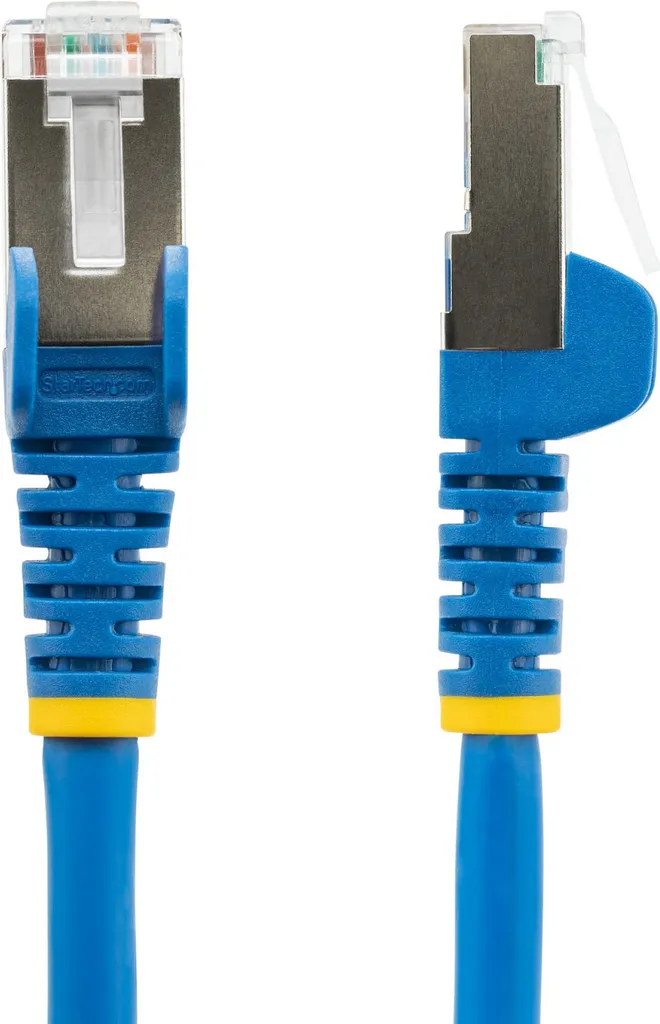 Câble Ethernet CAT 6a StarTech.com 5m Bleu LSZH 10GbE S/FTP blindé