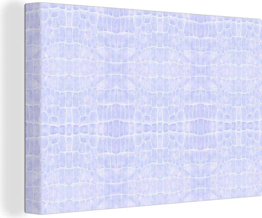 OneMillionCanvasses - Leinwandbilder - 150x100 cm, Leder - Textur - Tierhaut, Wandbilder Kunstdruck Wanddekoration - Foto auf Leinwand - Gemälde...