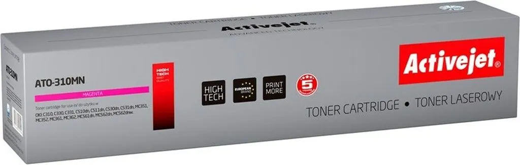 Toner Magenta ATO-310MN pour OKI 44469705 : Impression Pro Longue Durée