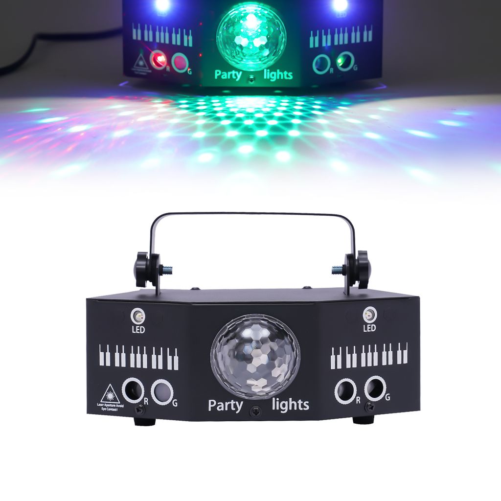 7-Augen LED RGB Partylicht Laser