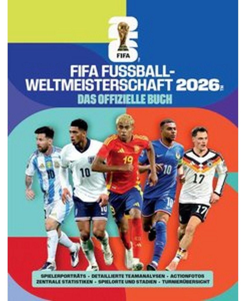 FIFA Fußball-Weltmeisterschaft 2026 - Das offizielle Buch Produktbild 