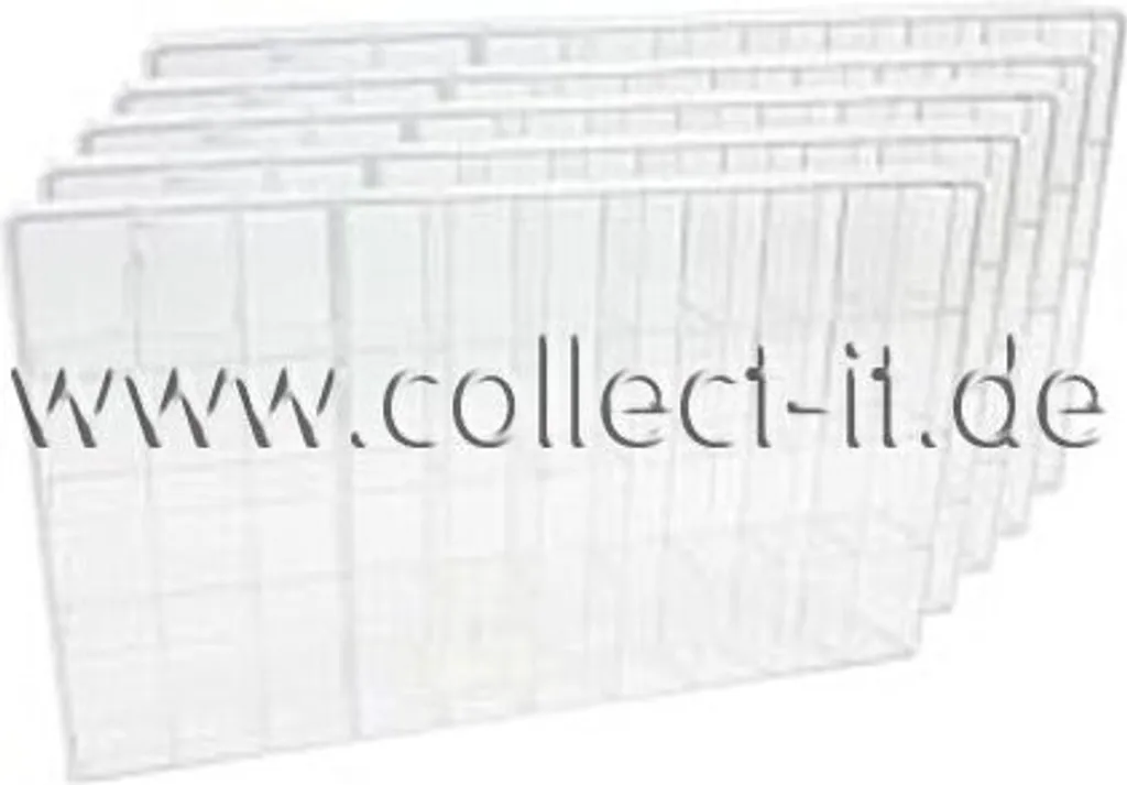 Lot de 5 bacs de tri 40L transparents empilables pour recyclage