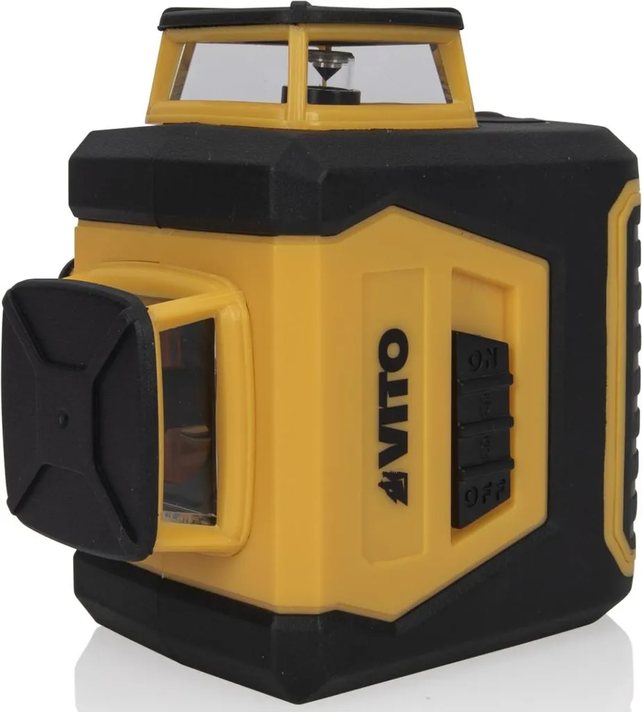 Niveau Laser Autonivelant 3 Lignes de Couleur Verte avec Boîtier VITO
