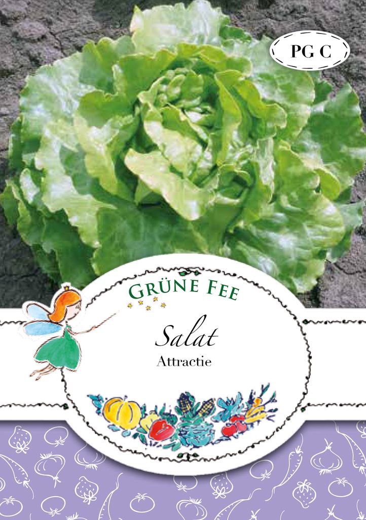 Salat Attraktie | Salatsamen von Grüne Fee [MHD 01/2024] Produktbild 
