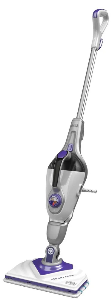 Balai Vapeur Black & Decker BHSM1615DSM 1600W avec Gant SteaMitt Amovible