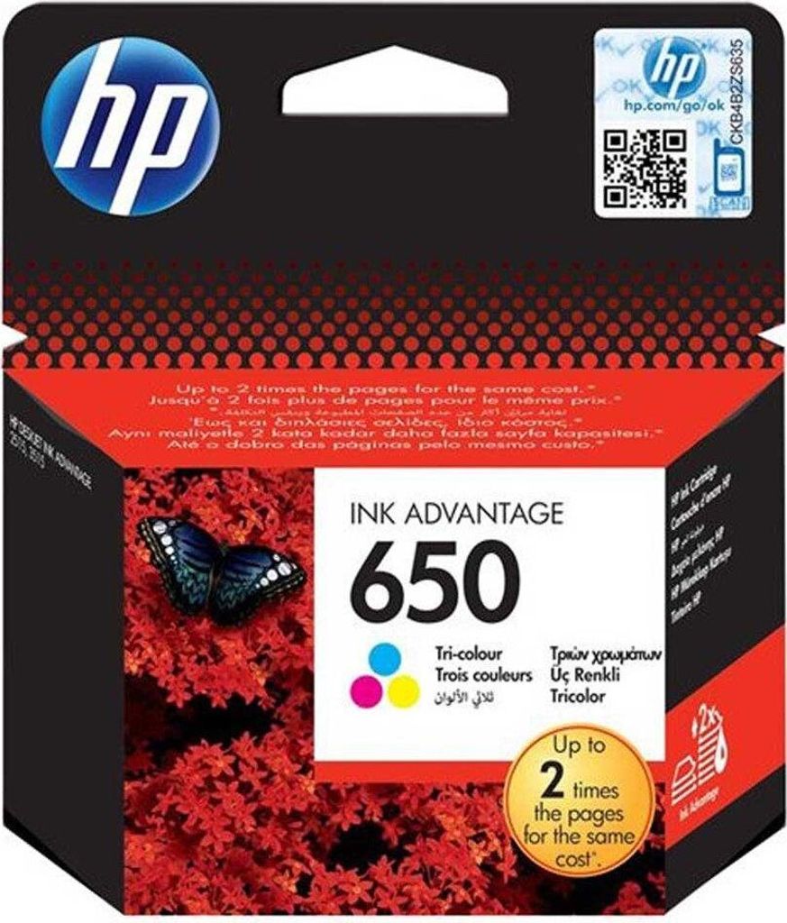 HP Trojfarebná originálna atramentová kazeta 650 Ink Obrázok produktu 