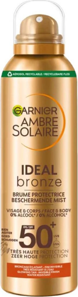 Garnier Ambre Solaire Ideal Bronze Mist LSF 50 (150 ml) Produktbild 