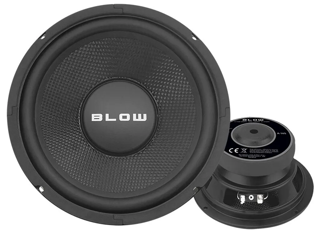 Subwoofer voiture BLOW 30-536# A-165 rond 2 voies 200W pour auto