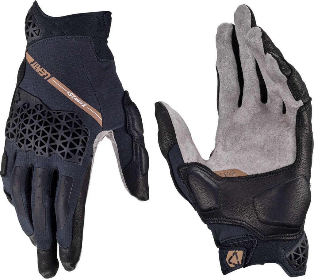 Leatt Adv Kurze Handschuhe X-Flow 7.5 Kurz Stealth Farbe Produktbild 