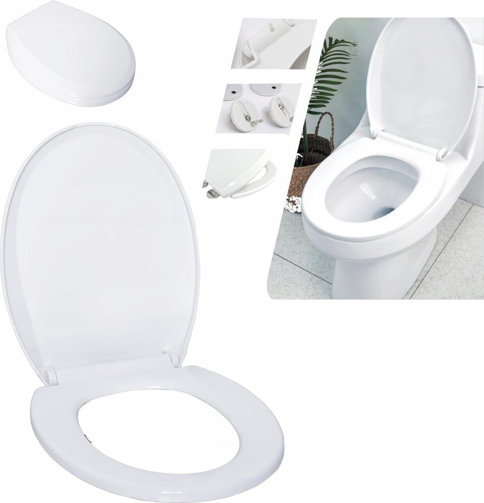 Deska Wc Sedesowa Wolnoopadająca Wypinana Klozetowa Zdjęcie produktu 