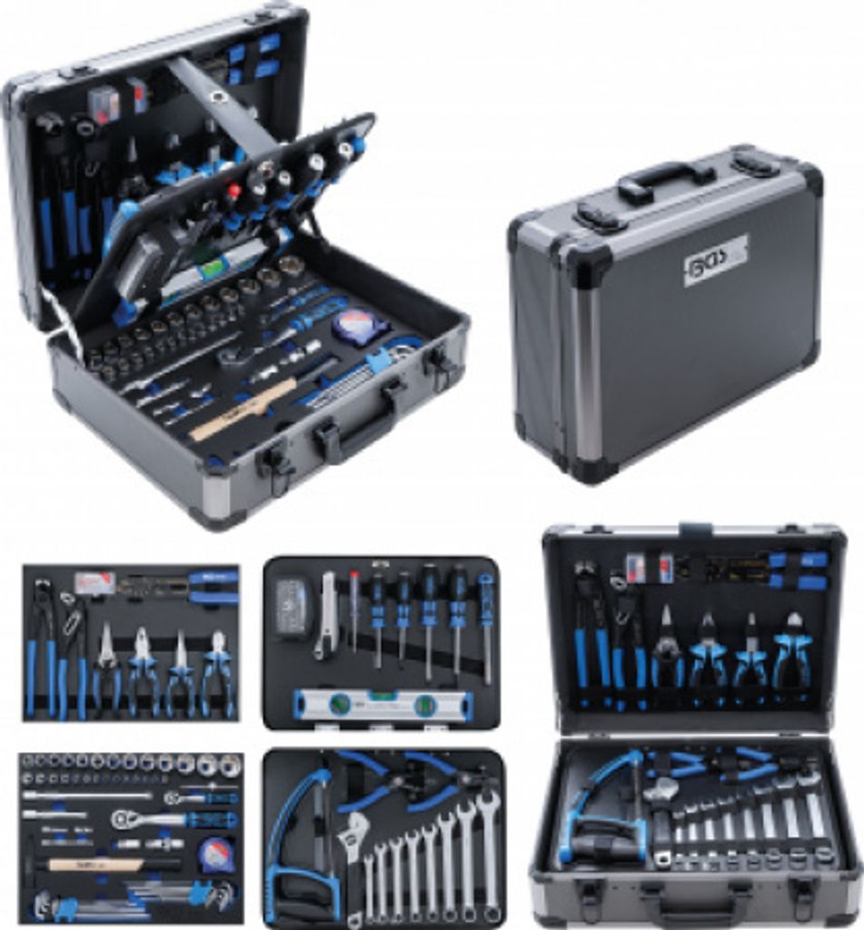 BGS 15501 Profi-Werkzeugsatz im Alu-Koffer, 149-tlg. Produktbild 