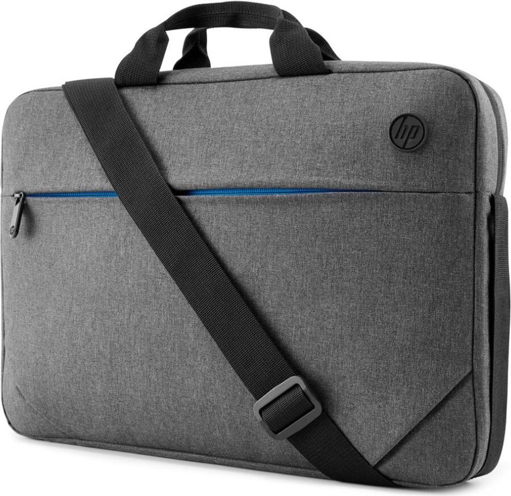 HP Auftakt Laptoptasche für 17 Zoll Laptops, grau, gepolstert, 440x320x65mm