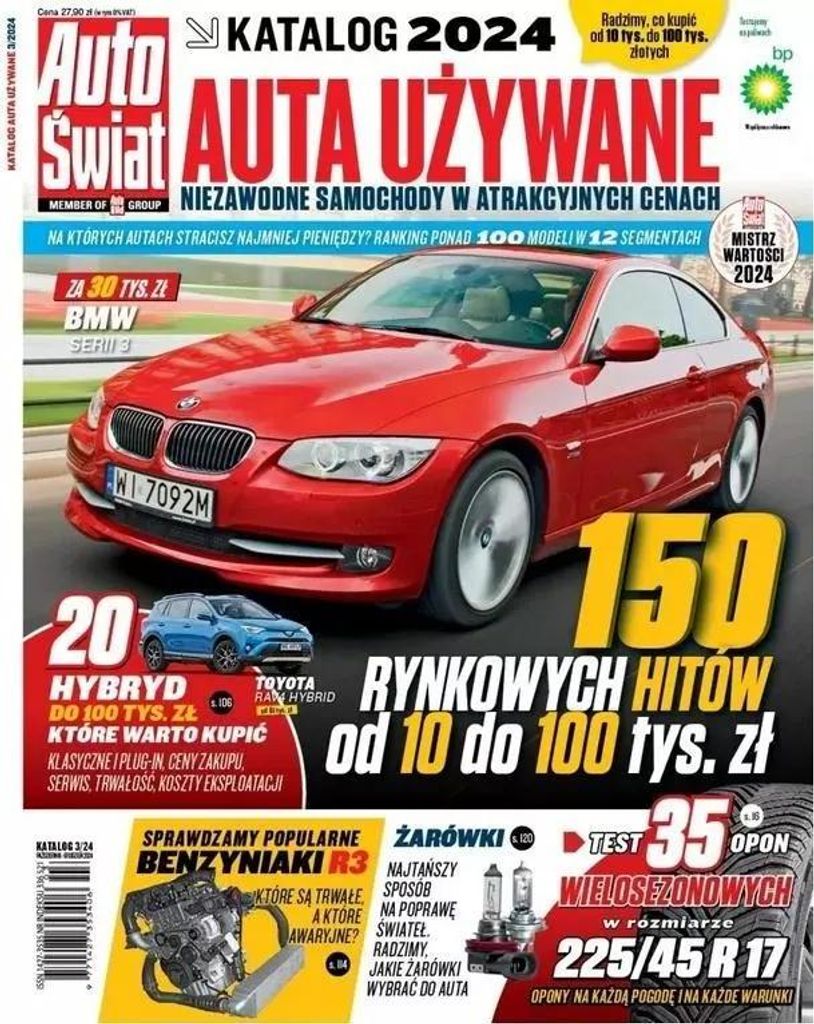 Auto Świat Katalog wagen bis 100.000 PLN 3/2024 – Sammelwerk