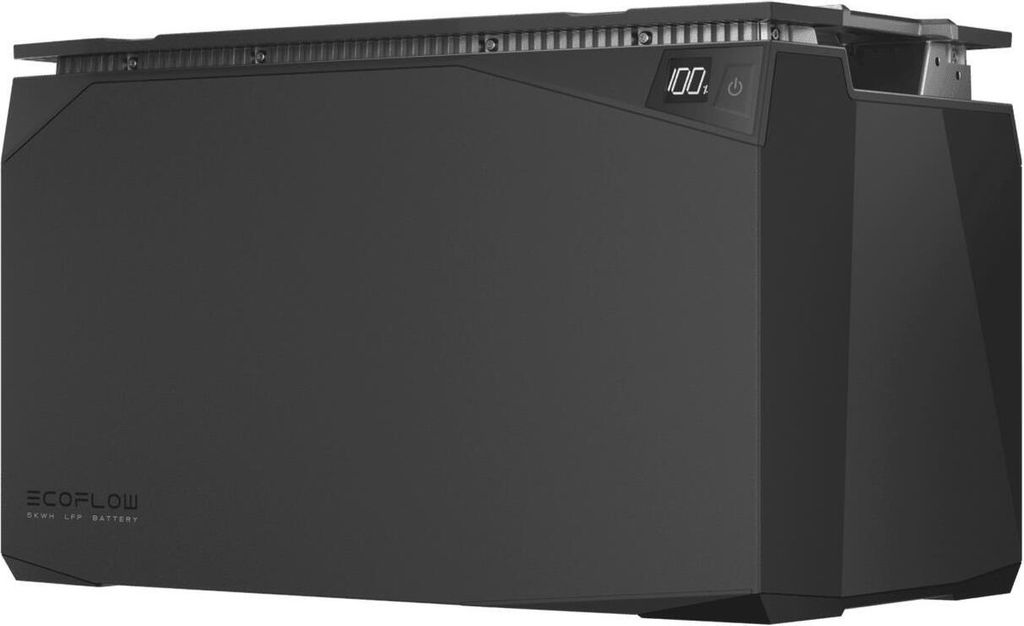 EcoFlow LFP Batterie schwarz 5 kWh