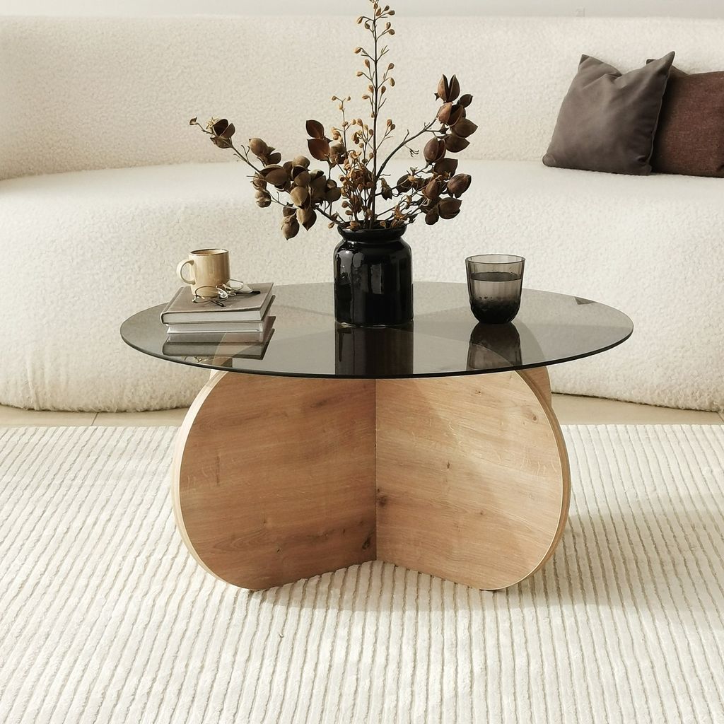Skye Decor, Bubble - Sapphire Oak, Fume, tables basses, Image du produit 