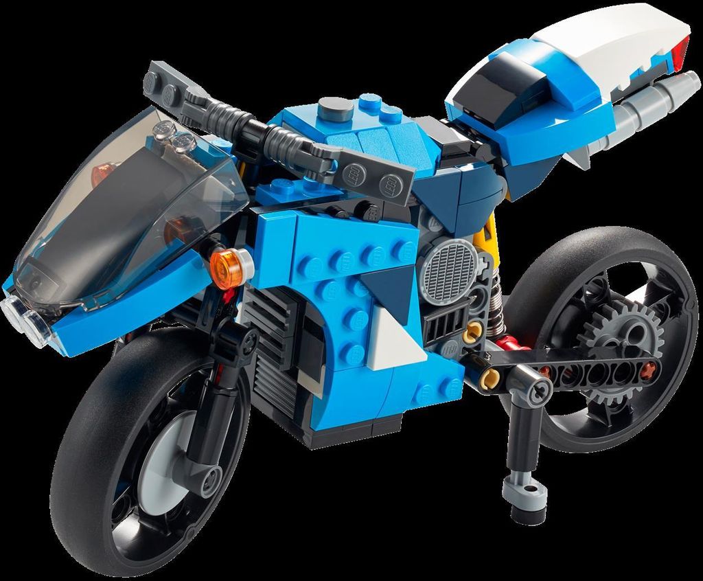 LEGO 31114 Creator 3-In-1 Geländemotorrad aus Bausteinen Produktbild 25