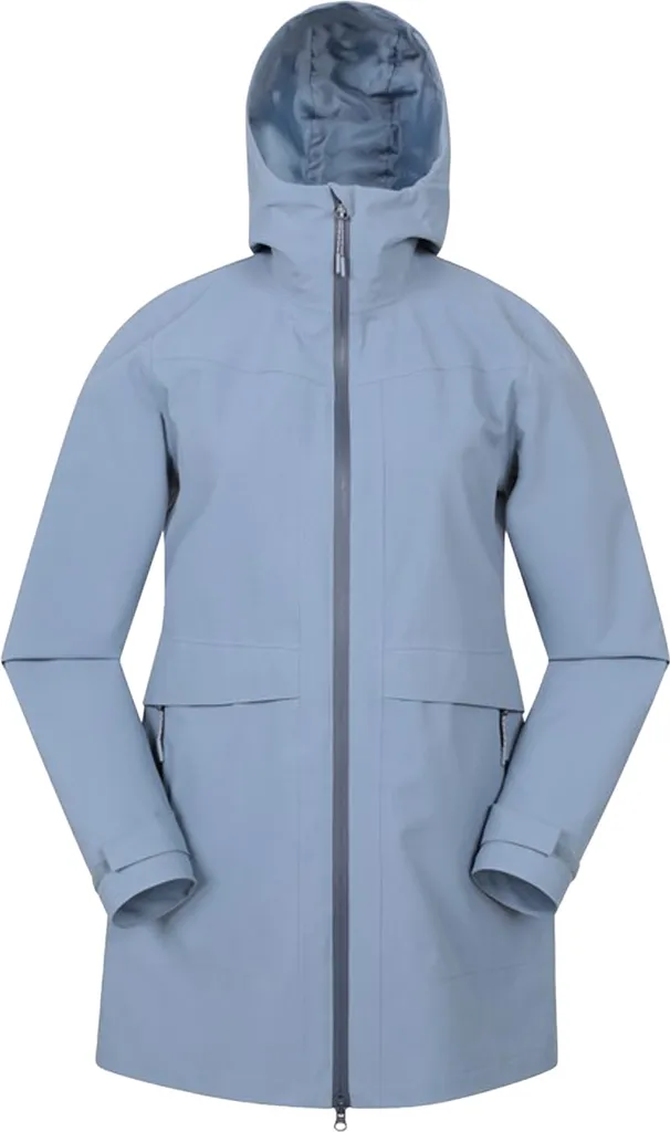 Imperméable femme bleu Veste de pluie April Mountain Warehouse Taille 46