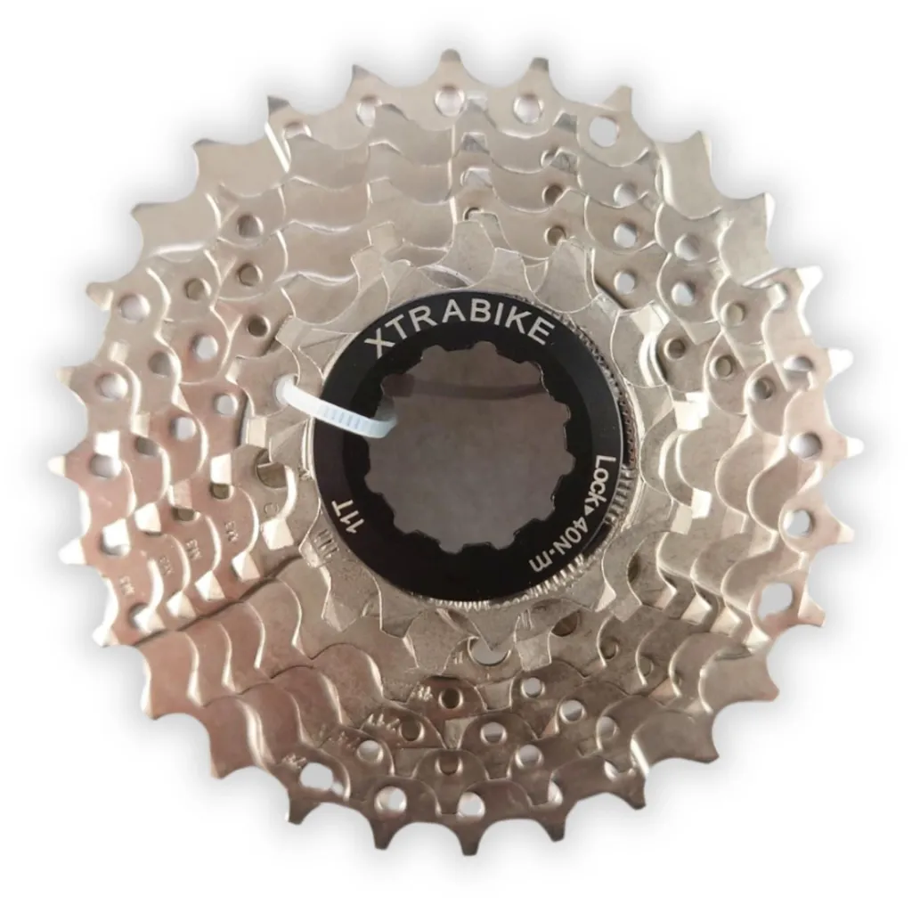 Cassette 7 vitesses 11-28 Xtrabike idéale pour VTC et vélo de ville urbain