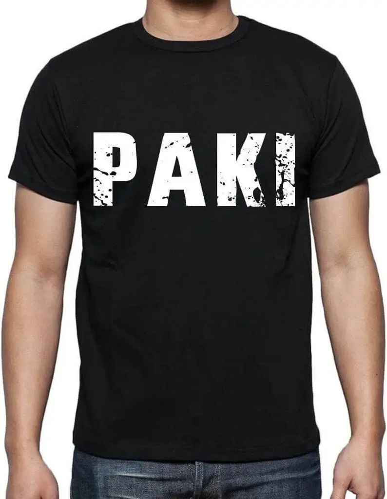 Herren Grafik T-Shirt Paki Öko-Verantwortlich Vintage Jahrgang Kurzarm Lustige Druck Geburtstag Geschenk Mann
