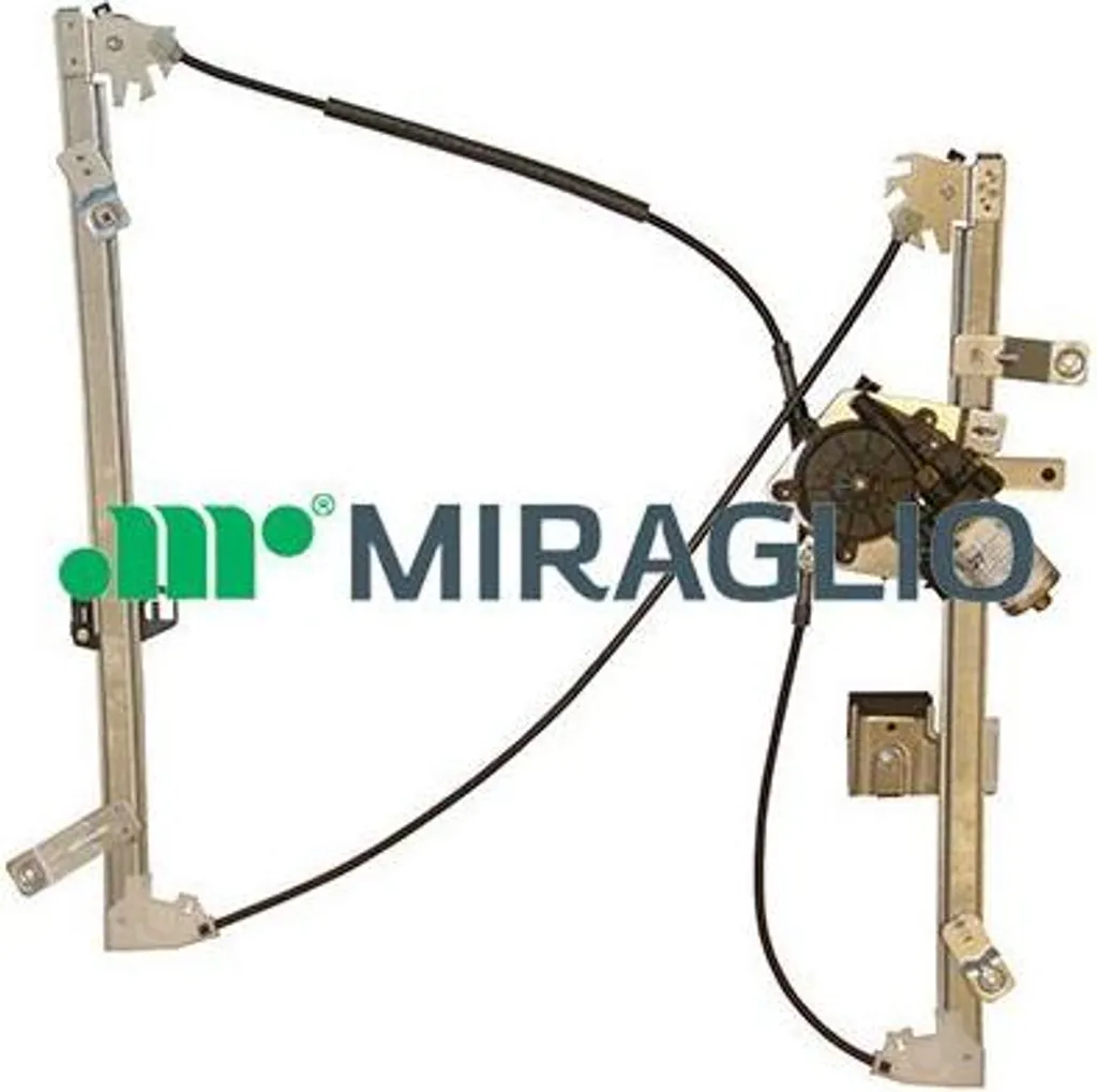 Lève-vitre avant robuste en acier MIRAGLIO 30/885 avec rails renforcés