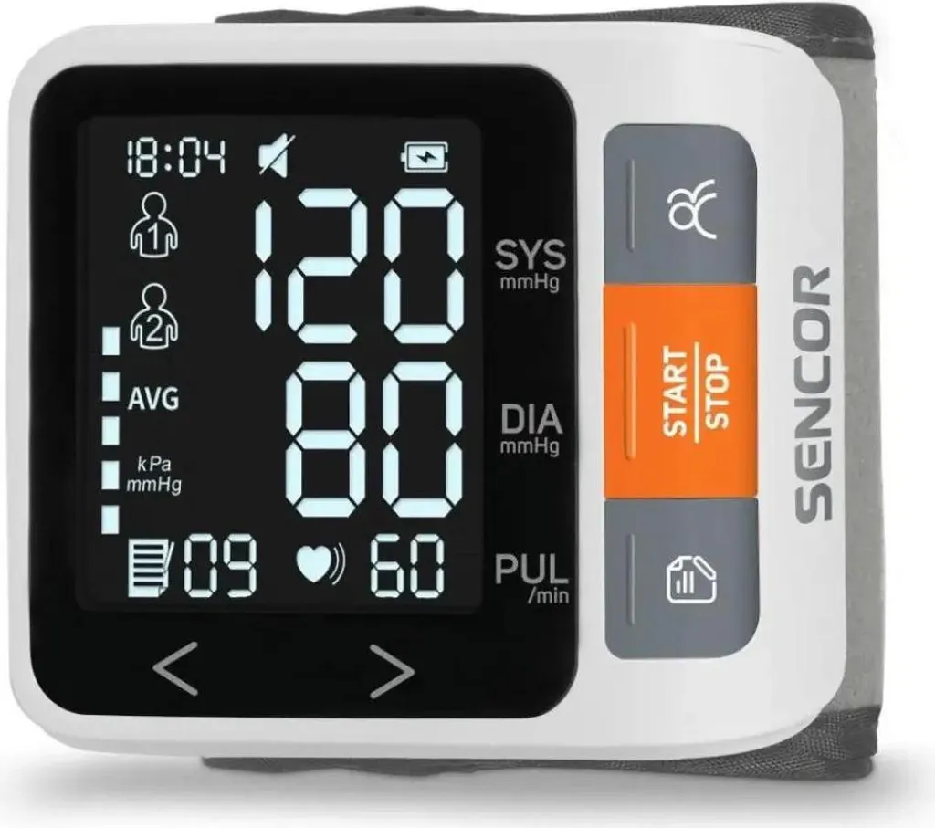 Monitor Pressione Sencor SBD 0900WH: Design Bianco e Precisione Smart