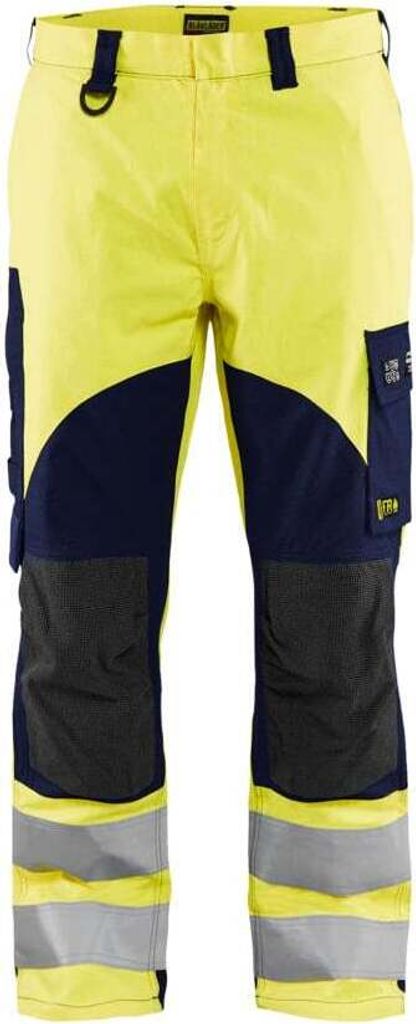 Blakläder Multinorm Bundhose Inhärent 1588 1512 in gelb/marineblau, Größe:D92 (D23)