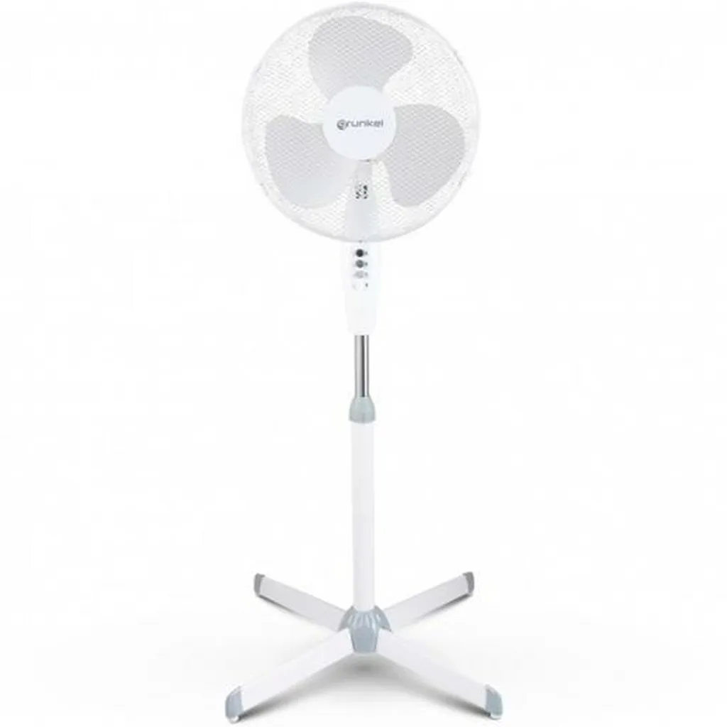 Ventilatore Grunkel FAN 50W Economico Bianco - 3 Velocità Regolabili