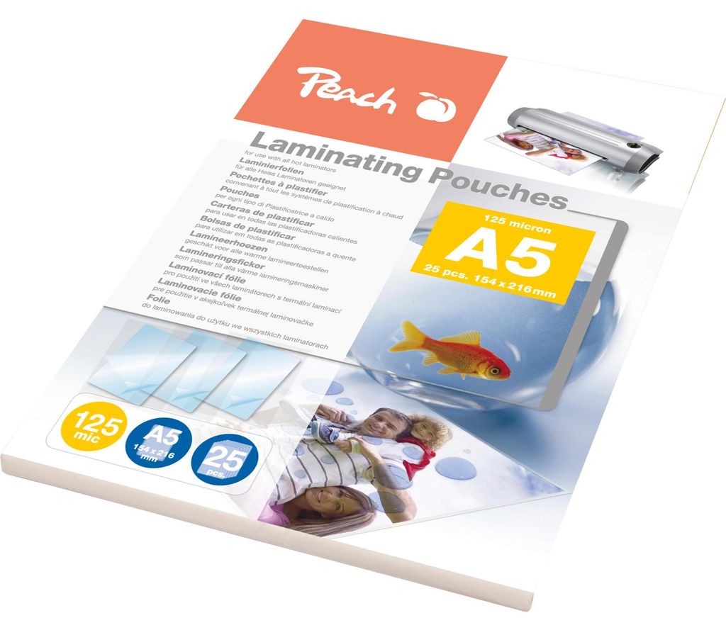 Peach 510439, Transparent, A5, 25 Stück(e) Produktbild 