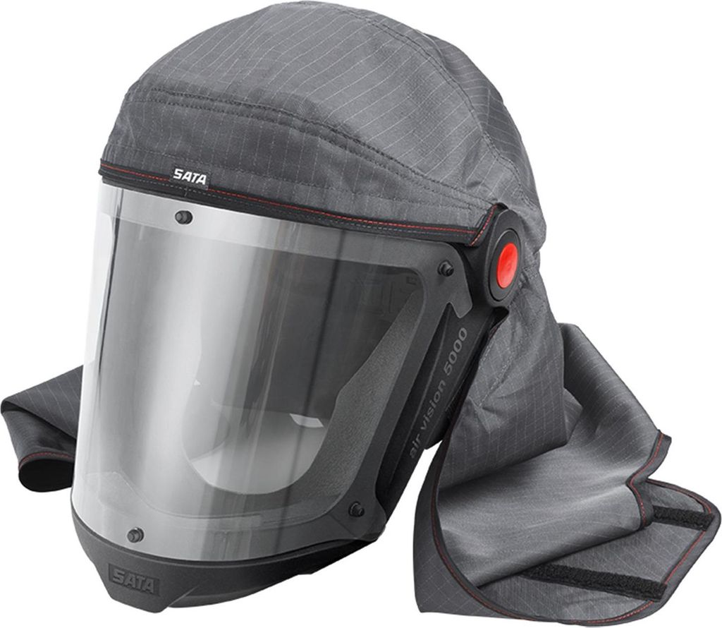 SATA air vision 5000 Atemschutzhaube - wieder lieferbar! Produktbild 