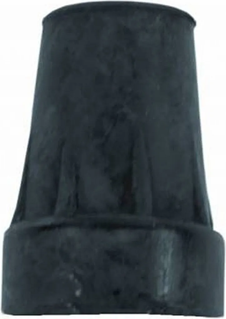 Embout en caoutchouc haute résistance Rubberdop Noir pour béquilles