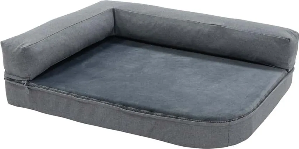 Couchage pour chien déhoussable Madison Royal 80x60 cm - Coloris Gris