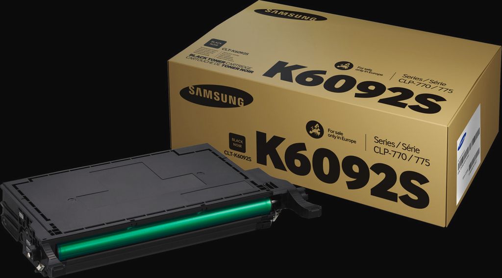 Samsung CLT-K6092S Schwarz Original Tonerkartusche, 7000 Produktbild 