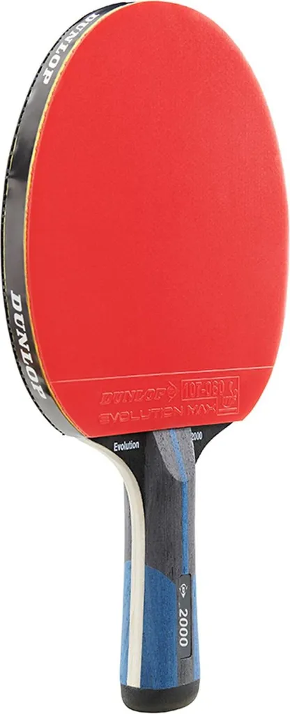 Dunlop Evolution 2000 raquette ping pong mousse 2mm adhérente