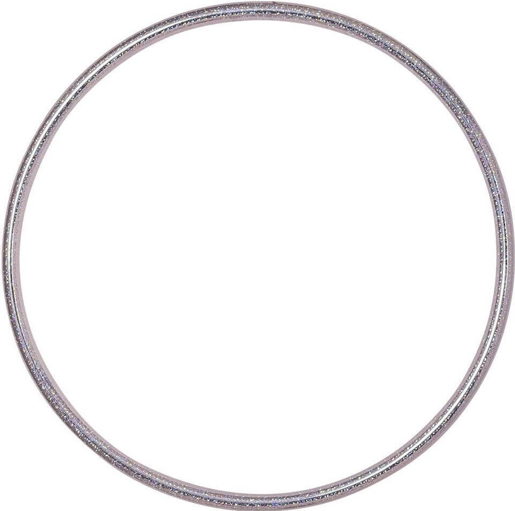 Kinder Hula Hoop, Glitter Farben, Ø 70cm Silber