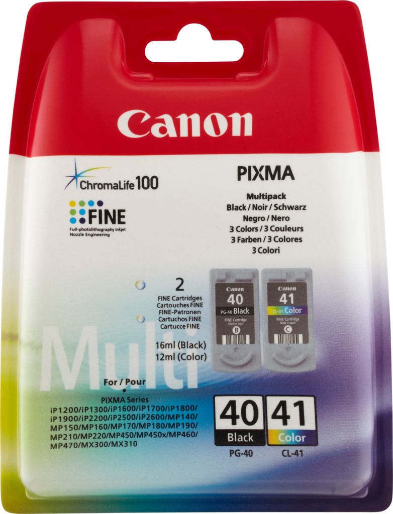 Canon PG-40/CL-41 Multipack - Original Tintenpatronen für Produktbild 