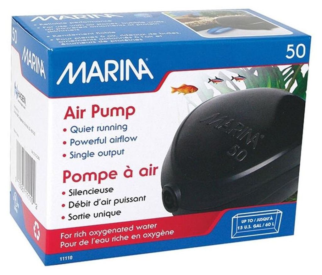 Marina 11110 Durchlüfterpumpe 50, für Aquarien bis 60L, Produktbild 