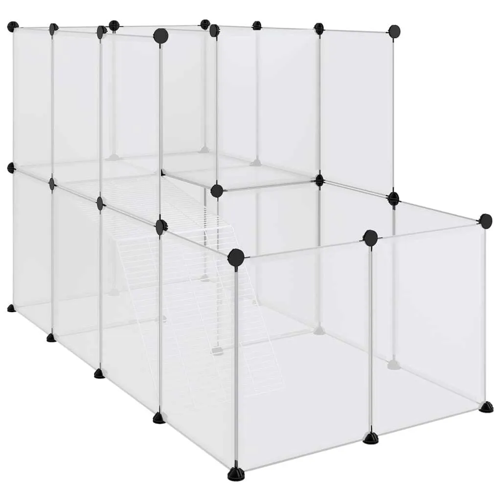 Cage anti-projection pour rongeurs - Propreté et visibilité 142 cm en PP