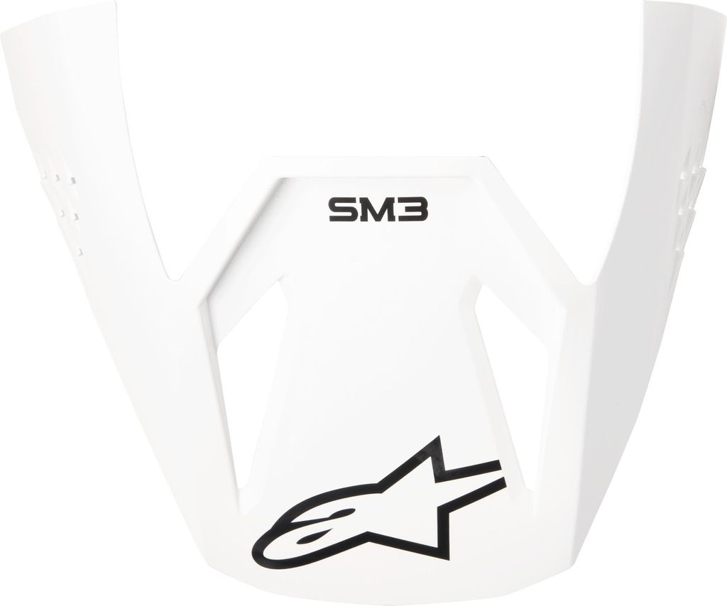 Alpinestars S-M3 Helmschirm, weiß, Einheitsgröße Produktbild 