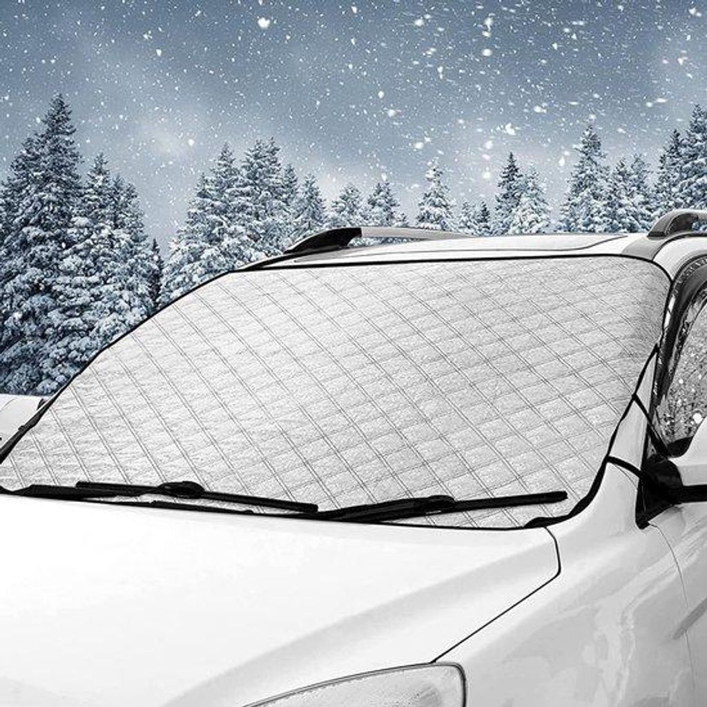 Autoklap für Schnee- und Eisabdeckung, 190 x 100 cm, Kunststoff