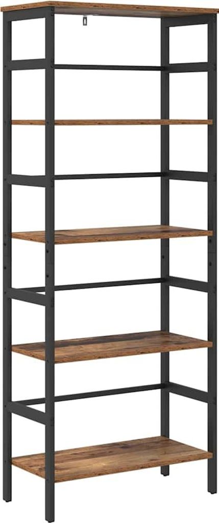 Bücherregal Altholz 60 x 29,5 x 149 cm Holzwerkstoff